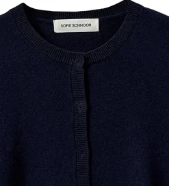 Sofie Schnoor Cardigan - Strik - Uld - Navy