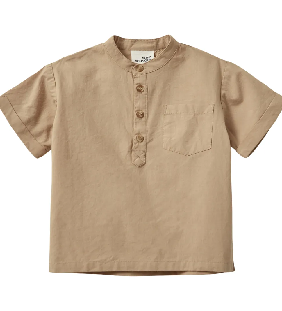 Sofie Schnoor Skjorte - Virgilsb - Soft Brown