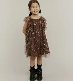 Sofie Schnoor Tylkjole - Blossomsk - Brun