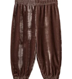 Sofie Schnoor Velourbukser - Carlinasb - Soft Brown