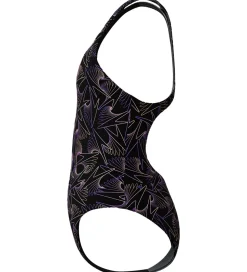 Speedo Badedragt - HyperBoom Allover Medalist - Sort/Fersken