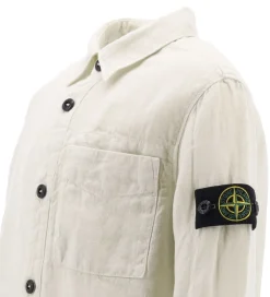 Stone Island Skjorte - Gesso