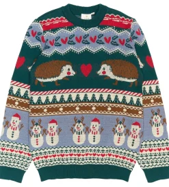 The New Bluse - Strik - TnHoliday Jacquard - Multifarvet