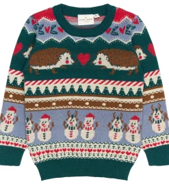 The New Bluse - Strik - TnstHoliday Jacquard - Multifarvet