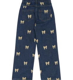 The New Jeans - Wide - TnRaquel - Medium Blue Denim AOP