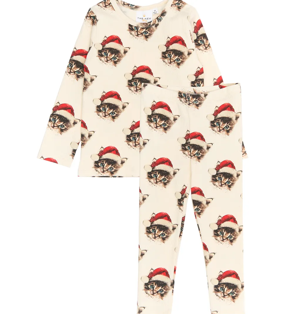 The New Nattøj - Rib - TnstHoliday - Gardenia Cat