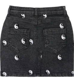 The New Nederdel - TnLykke - Black Denim Wash