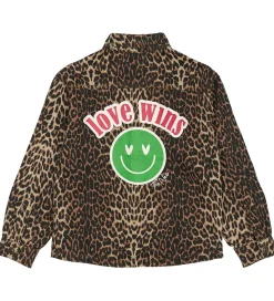 The New Overshirt - Twill - TnPanya - Feather Gray/Leo