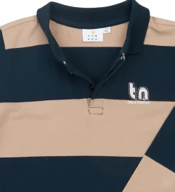 The New Polobluse - Piqué - TnRhett - Navy Blazer Striped