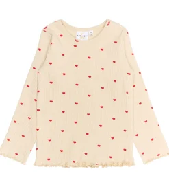 The New Siblings Bluse - Rib - TnstRhea - Gardenia