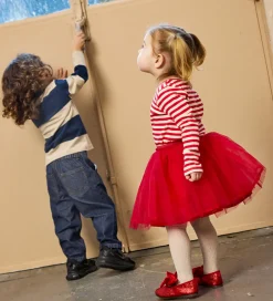 The New Siblings Bluse - TnstFro - Rib - Ski Patrol Striped