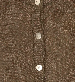 The New Siblings Cardigan - Strik - TnsKeve - Ivy Green m. Glimm