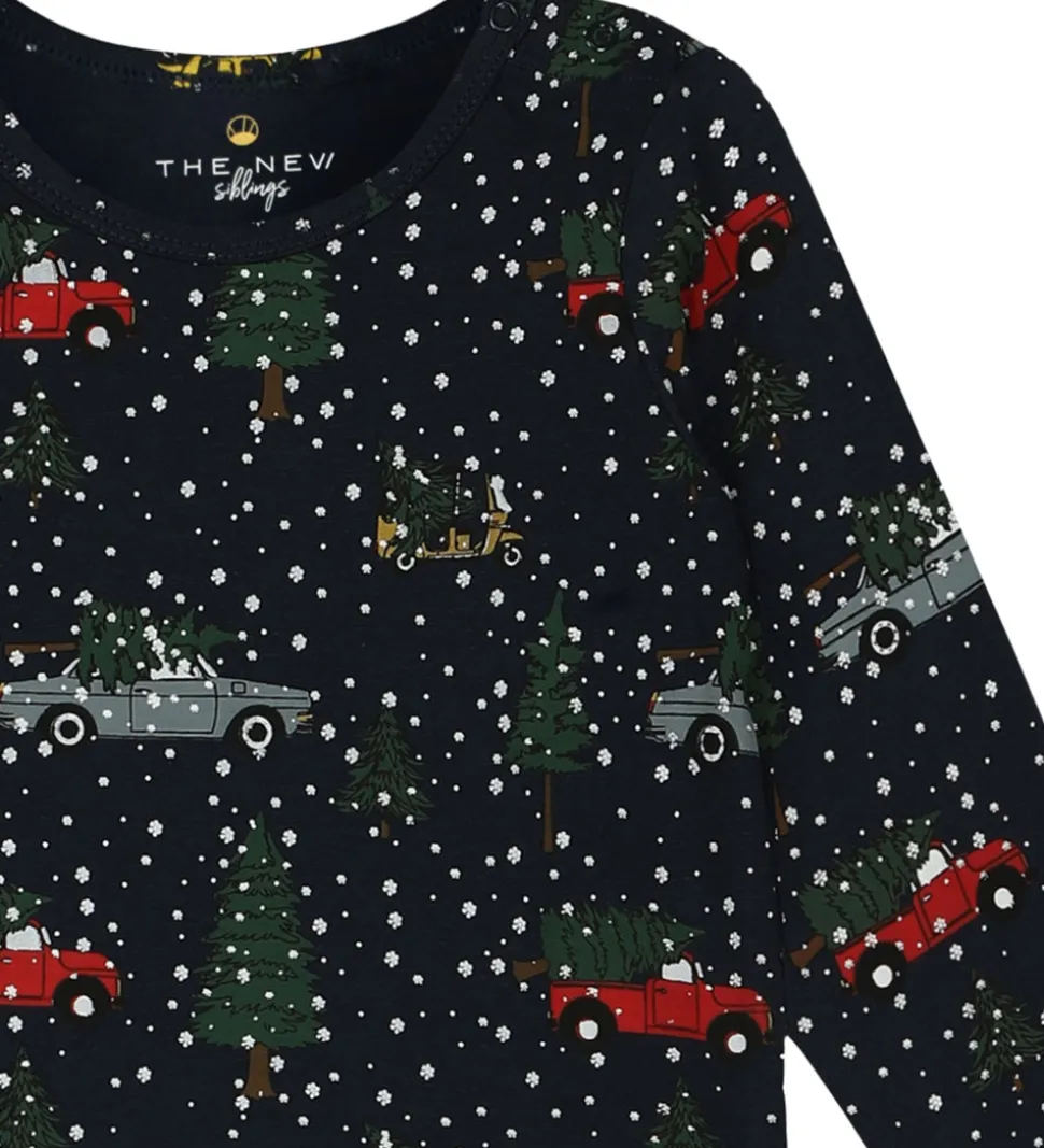 The New Siblings Heldragt - TnsHoliday - Navy Blazer m. Print