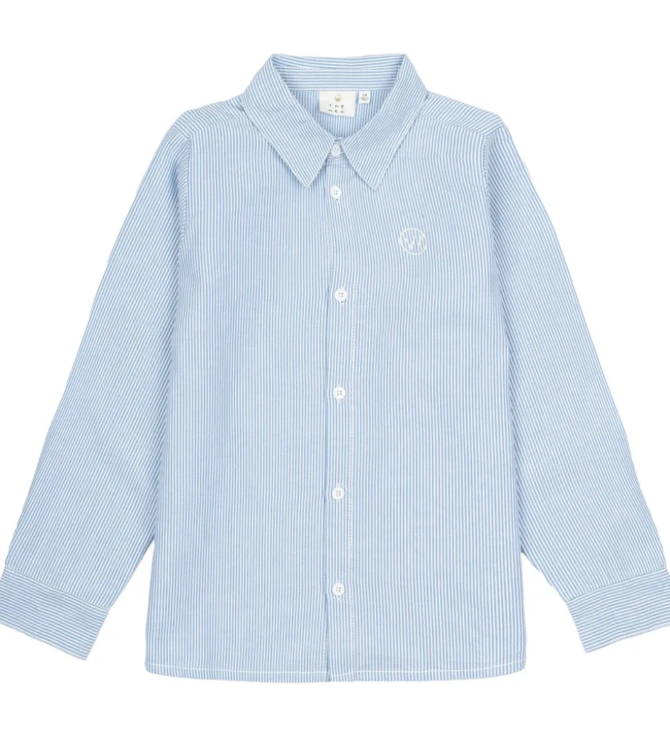 The New Skjorte - TNMichael - Bright White Striped