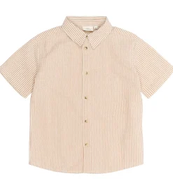 The New Skjorte - TnOllie - Indian Tan Striped