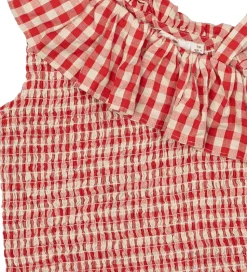 The New Top - TnNally - Poppy Red Check