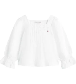 Tommy Hilfiger Bluse - Broderie Anglaise - White