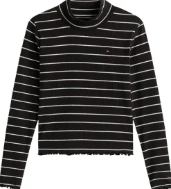 Tommy Hilfiger Bluse - Mock Neck - Black
