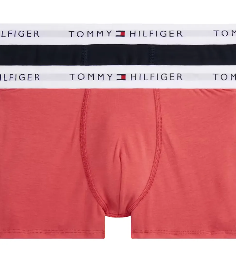 Tommy Hilfiger Boxershorts - 2-pak - Frosted Cranberry/Desert Sk