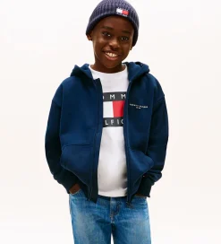 Tommy Hilfiger Cardigan - Mini Corp - Dark Night Navyblue