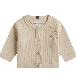 Tommy Hilfiger Cardigan - Strik - Regular - Gulf Sand/Beige