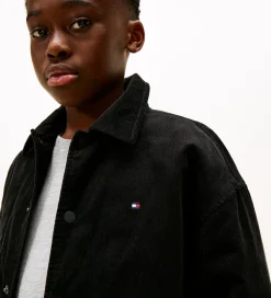 Tommy Hilfiger Fløjlsjakke - Overshirt - Sort