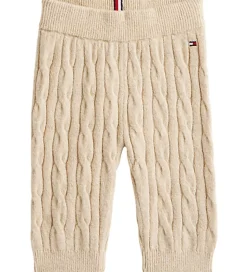 Tommy Hilfiger Gaveæske - Bluse/Bukser/Hue - Strik - Malted Milk