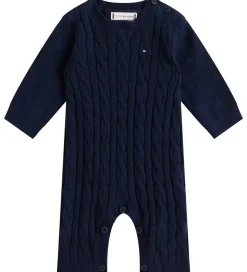 Tommy Hilfiger Heldragt - Strik - Cable - Dark Night Navy