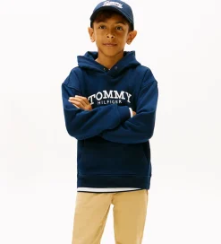 Tommy Hilfiger Hættetrøje - Monotype - Dark Night Navy