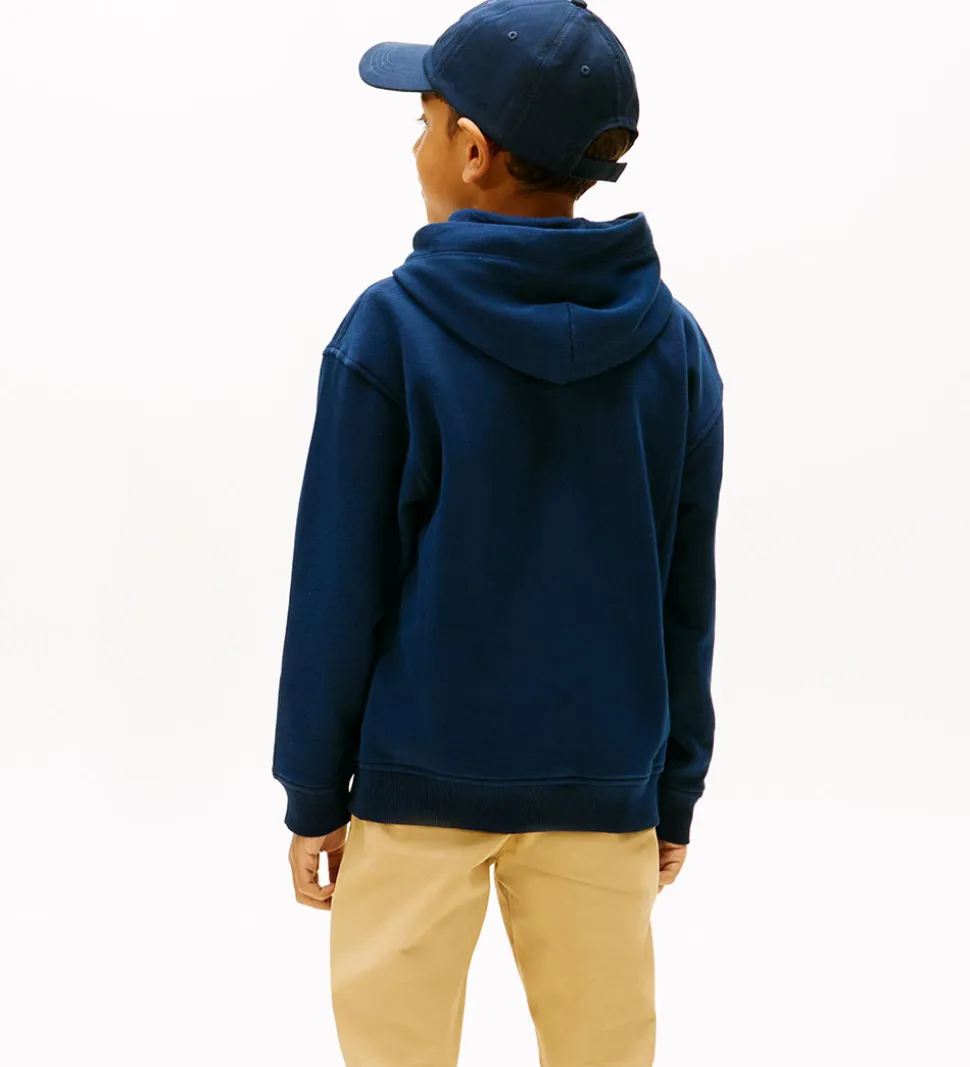 Tommy Hilfiger Hættetrøje - Monotype - Dark Night Navy