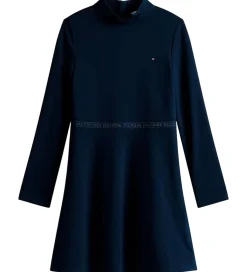 Tommy Hilfiger Kjole - Essential - Dark Night Navy