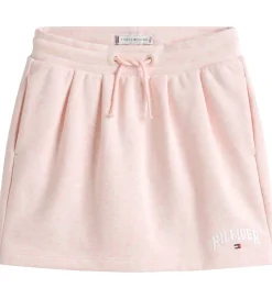 Tommy Hilfiger Nederdel - Pleat Terry - Coral Ice Heather