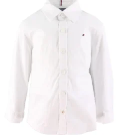 Tommy Hilfiger Skjorte - Solid Stretch - Organic - Hvid