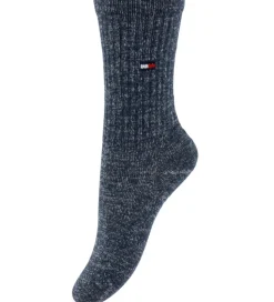 Tommy Hilfiger Strømper - 3-pak - Navy/Hvid