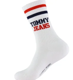 Tommy Hilfiger Strømper - 2-pak - Hvid m. Striber