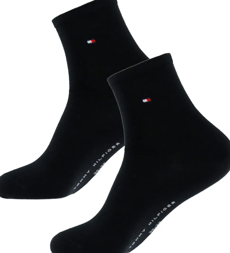 Tommy Hilfiger Strømper - 2-pak - Sort