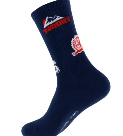 Tommy Hilfiger Strømper - 2-pak - Navy/Hvid