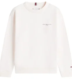 Tommy Hilfiger Sweatshirt - Mini Corp - Ancient Whitewhite