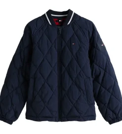 Tommy Hilfiger Termojakke - Quilted - Dark Night Navy