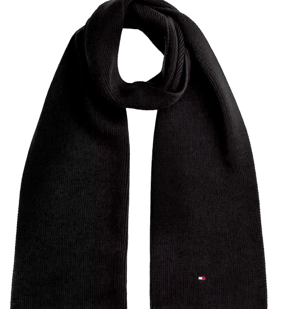 Tommy Hilfiger Tørklæde - Strik - Sort