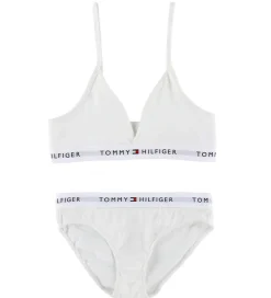Tommy Hilfiger Undertøj - Ecru White m. Hulmønster