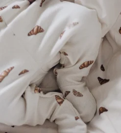 VACVAC Gaveæske - Bukser m. Fødder/Hue/Body l/æ - Rib - Croissan