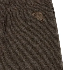 VACVAC Leggings - Carlet - Rib - Dark Brown Melange