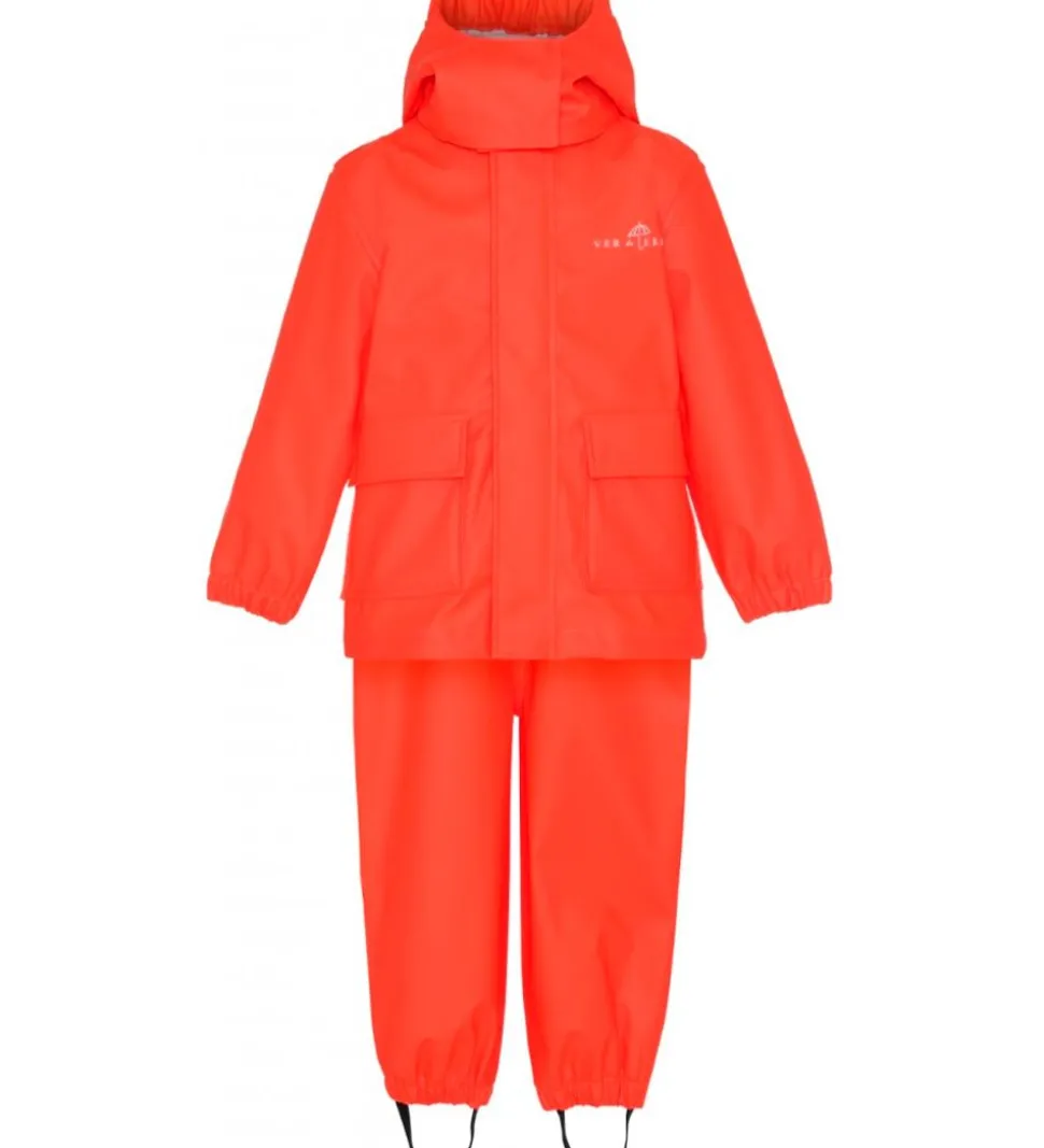 Ver de Terre Regntøj m. Seler - PU - Spicy Orange
