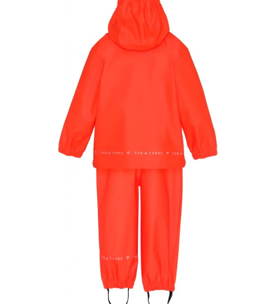 Ver de Terre Regntøj m. Seler - PU - Spicy Orange