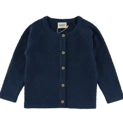 Voksi Cardigan - Uld - Poppy Blue