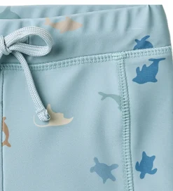 Wheat Badebukser - Ulrik - UV40+ - Soft Blue Sea Life