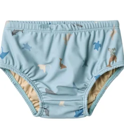 Wheat Blebadebukser - Philip - UV40+ - Soft Blue Sea Life