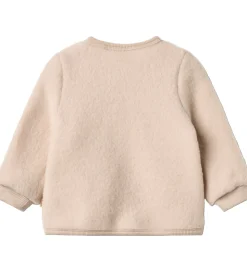 Wheat Cardigan - Uldfleece - Kari - Pale Lilac