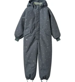 Wheat Flyverdragt - Miko - Grey Blue Letters